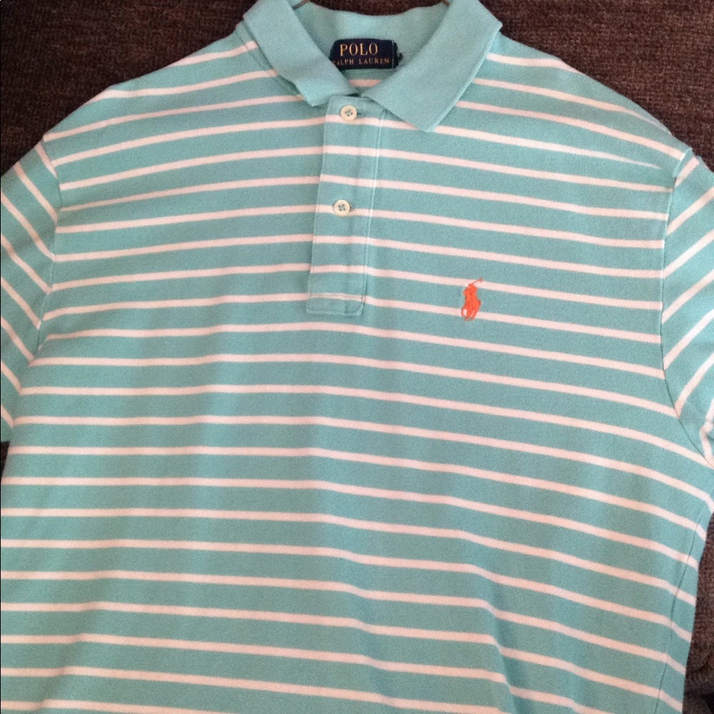 Turquoise polo